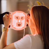 LIROMA GLOW® LED - Lichttherapie Gezichtsmasker met Infrarood & Rood licht - Liroma